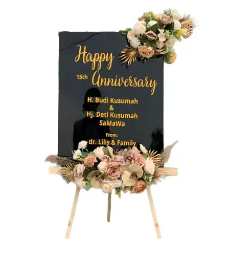 Papan Bunga Akrilik Sajingan Besar